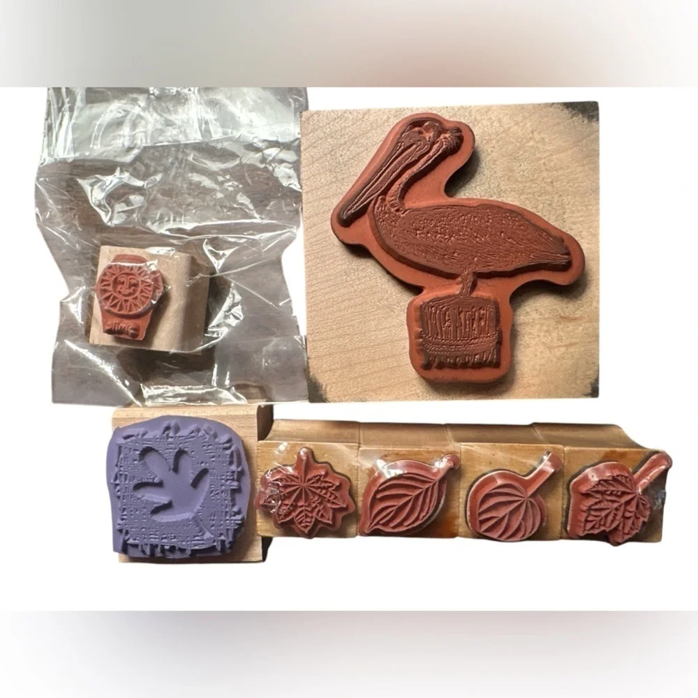 4 small stamp including Stampin Up!